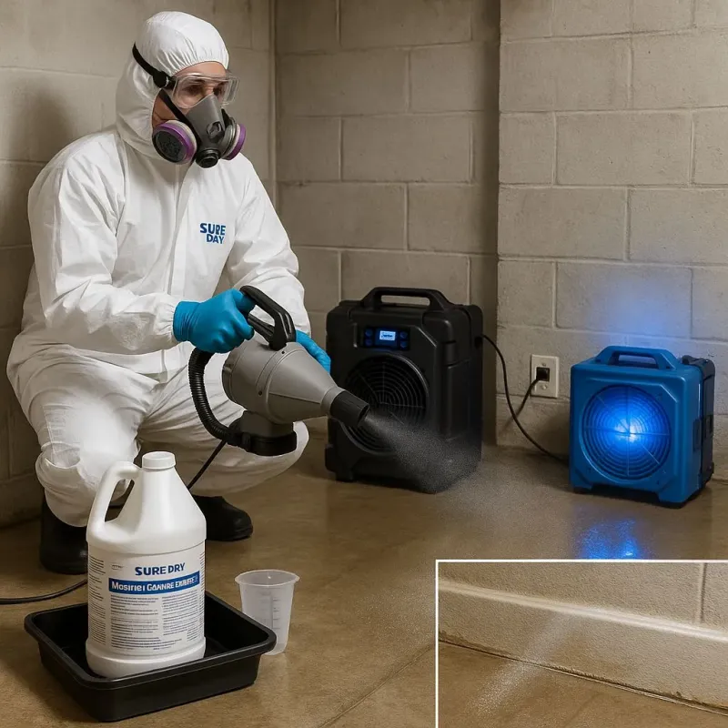 Sanitization and Odor Removal process in Tallulah, LA